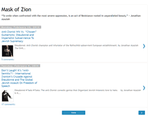 Tablet Screenshot of maskofzion.com